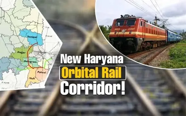 पलवल से सोनीपत ओर्बिटल रेल कॉरिडोर परियोजना को हरी झंडी