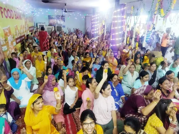 हिसार में नामचर्चा आयोजित, गाया गुरुयश