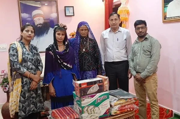 चंडीगढ़ की साध-संगत ने जरूरतमंद बेटी की शादी में की मदद