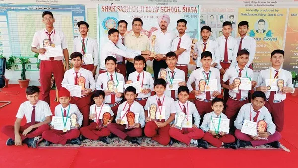 खेल मैदान में शाह सतनाम जी बॉयज स्कूल के छात्रों ने दिखाया हुनर