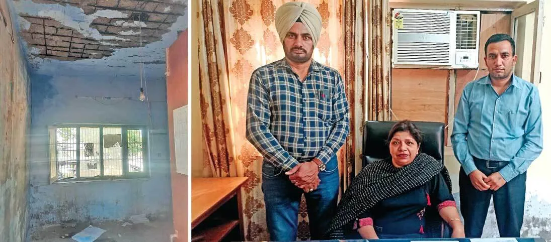जान जोखिम में डालकर सेवाएं निभा रहे तहसील के अधिकारी