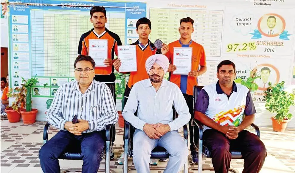 शाह सतनाम जी बॉयज स्कूल के हर्ष ने देश की झोली में डाला कांस्य पदक