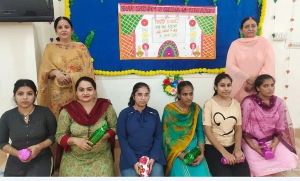 दीप सज्जा में रीतिका, थाली सजा में तनु और रंगोली में अमनदीप कौर रही अव्वल