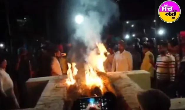 गमहीन माहौल में डेरा श्रद्धालु प्रदीप सिंह का हुआ अंतिम संस्कार, हर आंख हुई नम