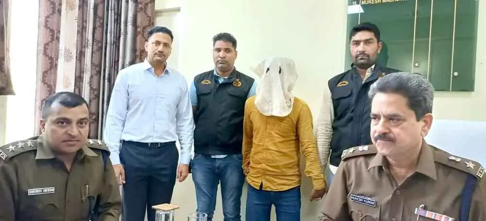क्राईम टीम ने सुलझाई ब्लाइंड मर्डर की गुत्थी