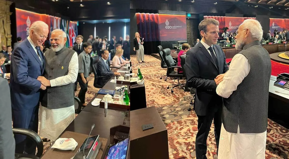 G20 Summit: PM Modi-अमेरिकी राष्ट्रपति Biden मिले, दिखी गर्मजोशी