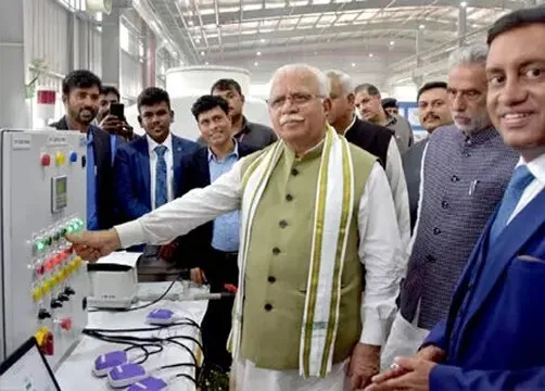 जापानी कंपनी ने पलवल में लगाया वाटर ट्रीटमेंट प्लांट