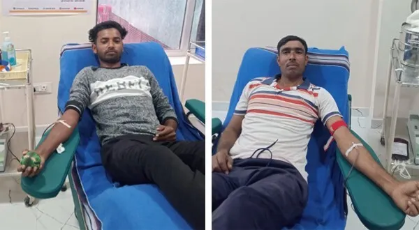 प्रदीप इन्सां व जगमोहन इन्सां को सैल्यूट, मरीज को खून देकर बनाई जिन्दगी