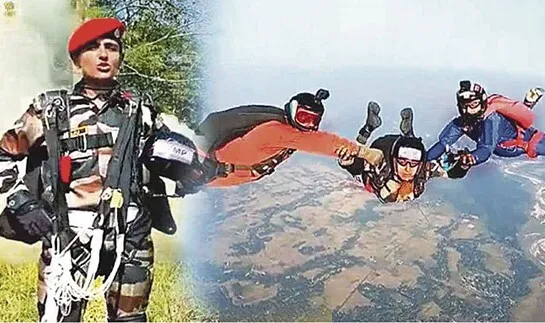 जींद की मंजू नैन ने 10 हजार फुट की ऊंचाई से छलांग लगाकर रचा इतिहास