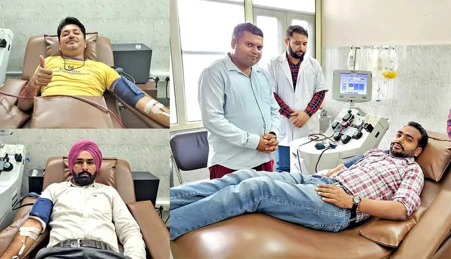 150 सेवादारों ने डेंगू पीड़ितों के लिए किए ‘प्लेटलेट्स’ दान