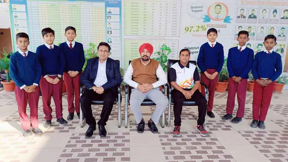 एथलेटिक्स प्रतियोगिता में छाए शाह सतनाम जी बॉयज स्कूल के खिलाड़ी