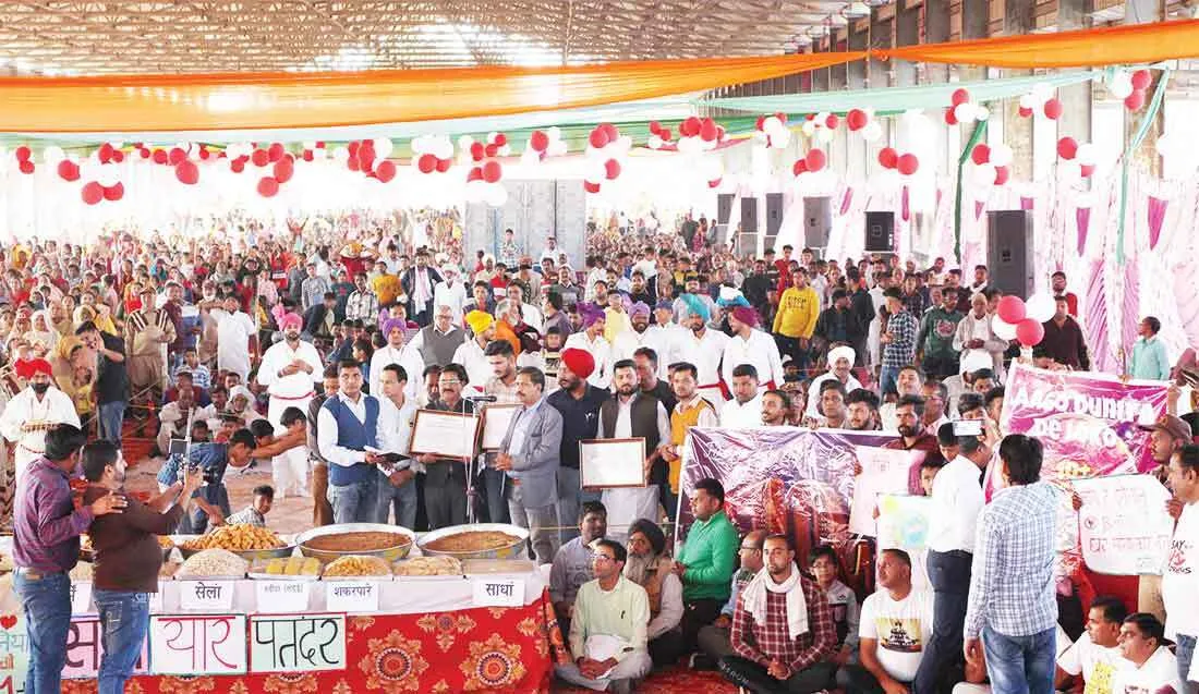 ऑनलाइन गुरुकुल: शाहाबाद में विशाल सत्संग आयोजित