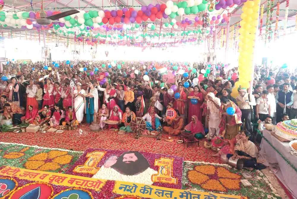 रतिया में साध-संगत का उमड़ा जनसैलाब