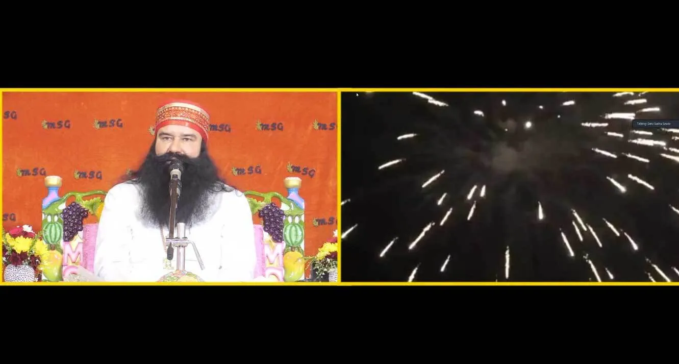 पूज्य गुरु जी के दर्शन कर, मेलबर्न में हुई जमकर आतिशबाजी