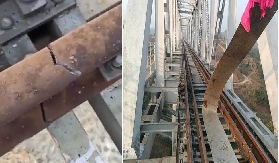 उदयपुर-अहमदाबाद रेलवे ट्रैक उड़ाने की साजिश, रेल सेवा प्रभावित