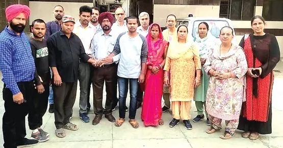डेरा श्रद्धालुओं ने मन्दबुद्धि युवक को परिवार से मिलवाया