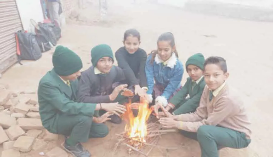 छाई रही धुंध, सूर्यदेव के दीदार हुए दुर्लभ