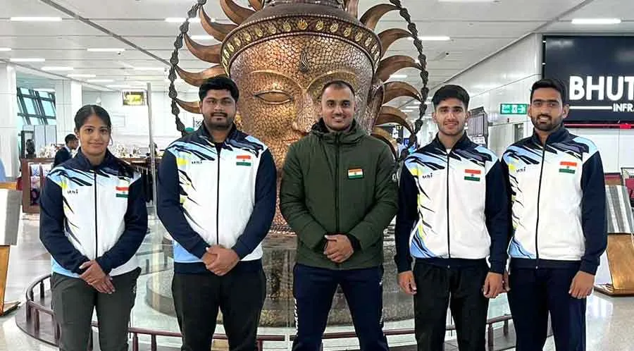 एशियन कराटे चैंपियनशिप के लिए भारतीय टीम रवाना