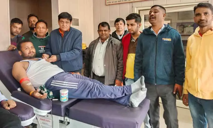 थैलेसीमिया पीड़ित बच्चों व गर्भवती महिलाओं के लिए 28वां रक्तदान शिविर