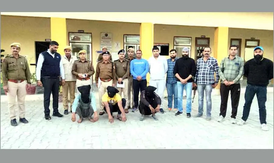 व्यापारी की दुकान पर फायरिंग करने वाले आरोपी काबू