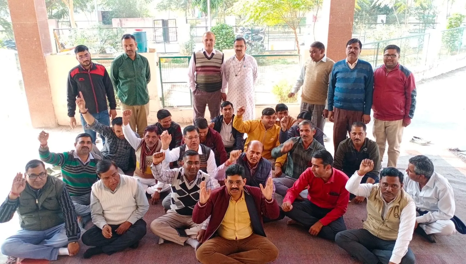 हनुमानगढ़: दसवें दिन भी जारी रही न्यायिक कर्मचारियों की हड़ताल
