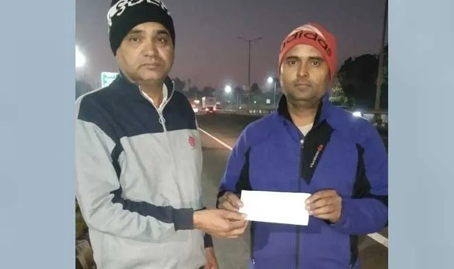 पानीपत डेरा श्रद्धालु ने दिखाया ईमानदारी का परिचय