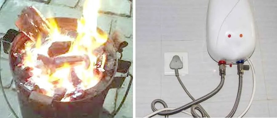 सावधानी से करें अंगीठी व गैस गीजर का उपयोग