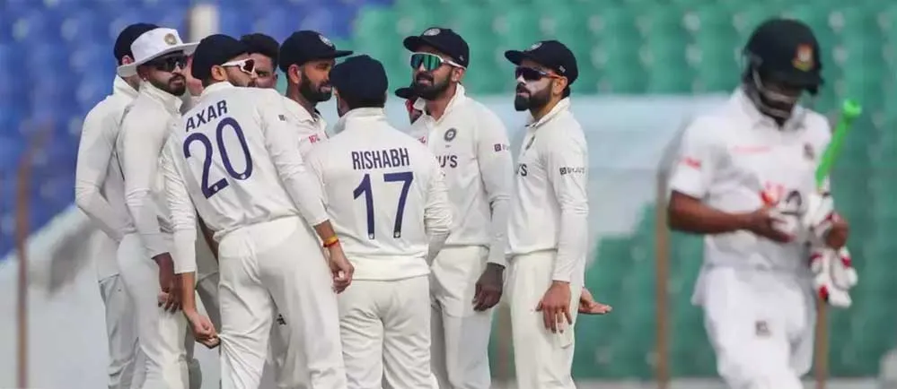 India Bangladesh Match: बांग्लादेश 150 पर ढेर, भारत ने बनाई विशाल बढ़त