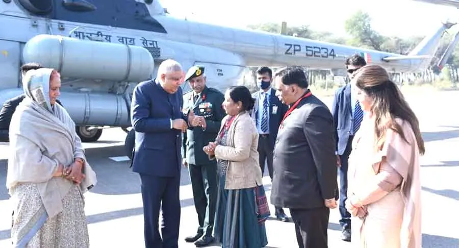 अबोहर पहुंचे उपराष्ट्रपति जगदीप धनखड़