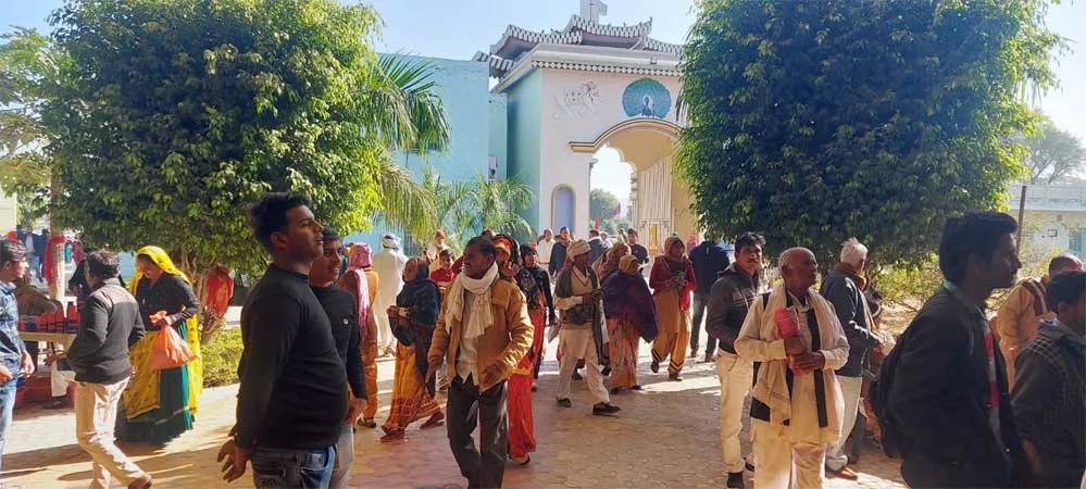 जयपुर नामचर्चा में उमड़ा जनसैलाब