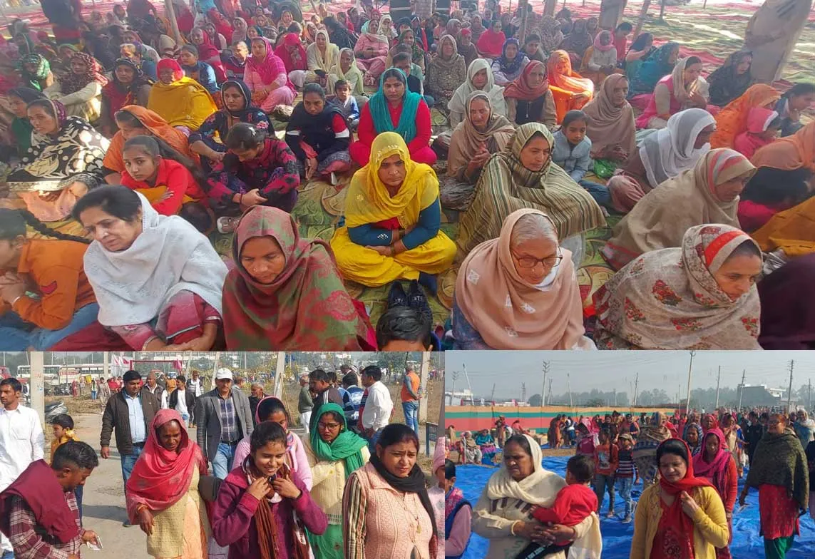 कैथल से लाइव नामचर्चा कवरेज: भारी तादाद में पहुंची संगत
