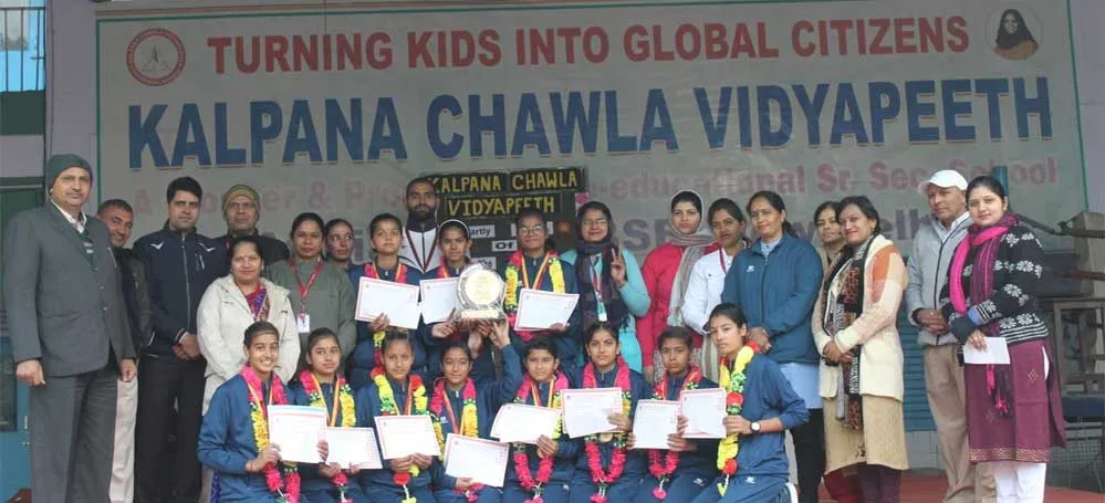 कल्पना चावला विद्यापीठ ने नेशनल में जीते कास्य पदक