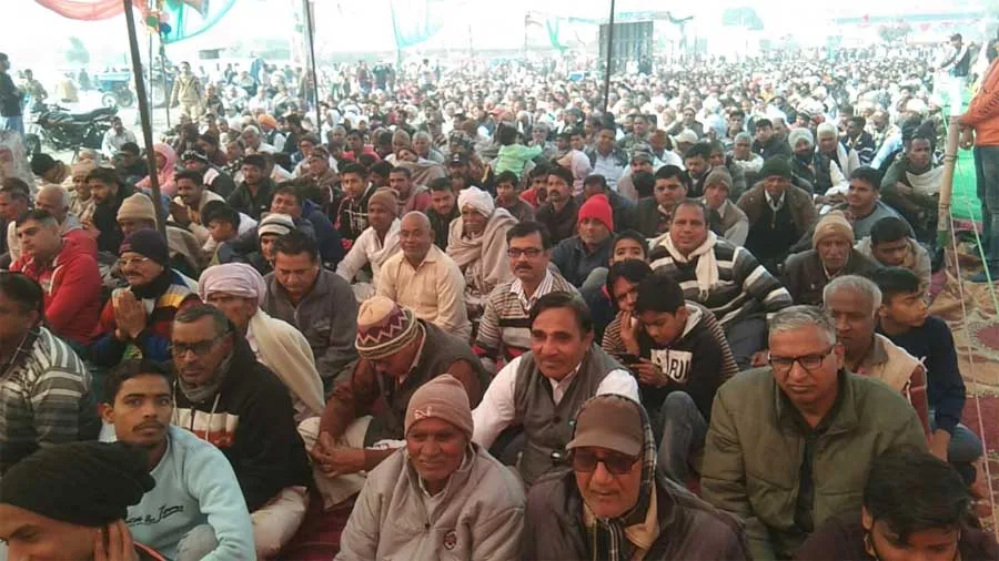 करनाल में साध-संगत ने तोड़े सारे रिकॉर्ड