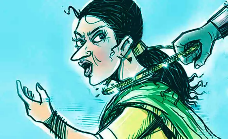 घर में घुसकर युवक ने बुजुर्ग से सोने की चैन छीनी, फरार
