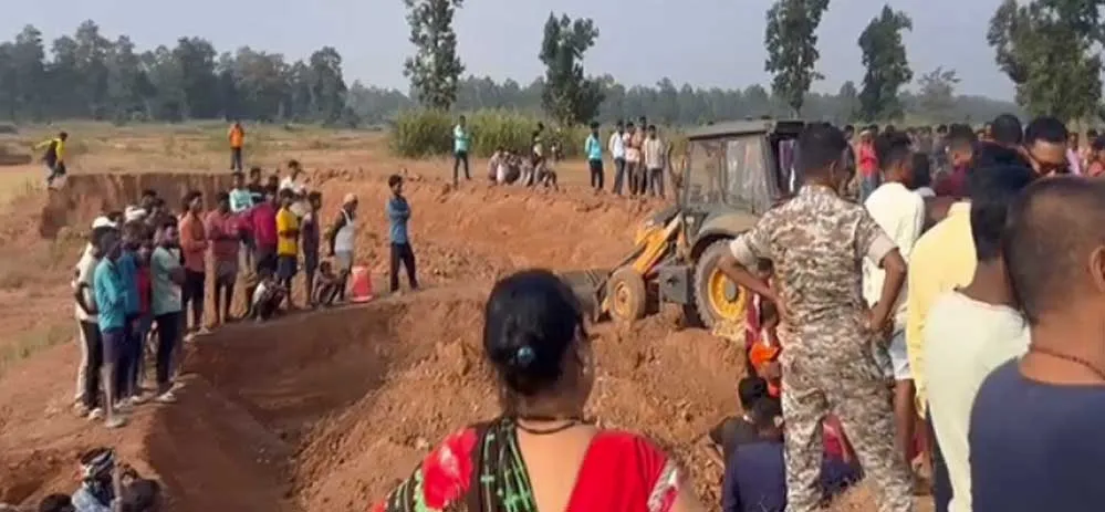 छत्तीसगढ़ में मिट्टी की खदान ढहने से सात लोगों की मौत