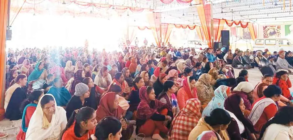 अंबाला कैंट व अंबाला सिटी की नामचर्चाओं में गूंजा रामनाम