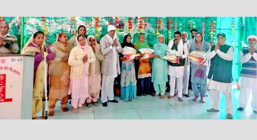 सचखंडवासी हजाराराम इन्सां को दी भावभीनी श्रद्धांजलि