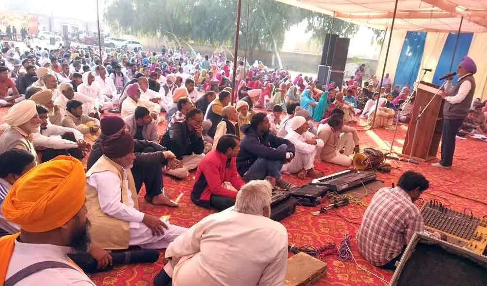 मानवता भलाई कार्यां में साध-संगत ने बढ़-चढ़कर हिस्सा लेने का लिया का प्रण