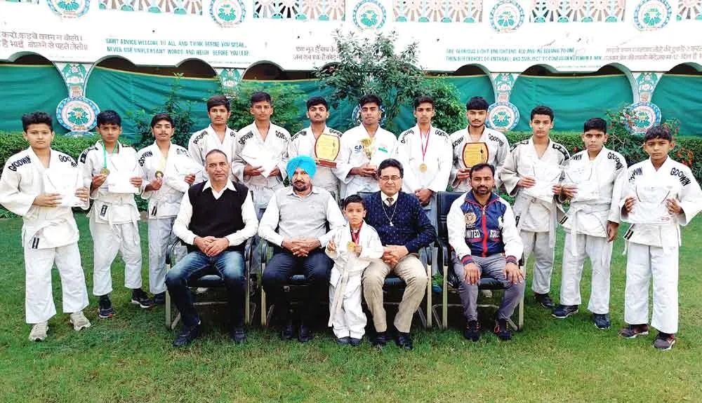 स्टेट जूडो चैंपियनशिप में छाए शाह सतनाम जी बॉयज स्कूल के खिलाड़ी