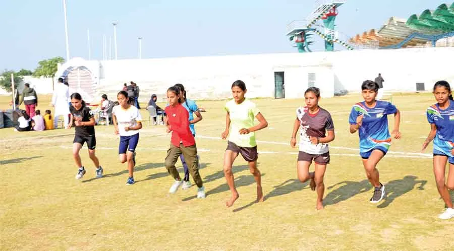 जैवलिन थ्रो में शाह सतनाम जी गर्ल्स स्कूल की हेवनदीप रही प्रथम