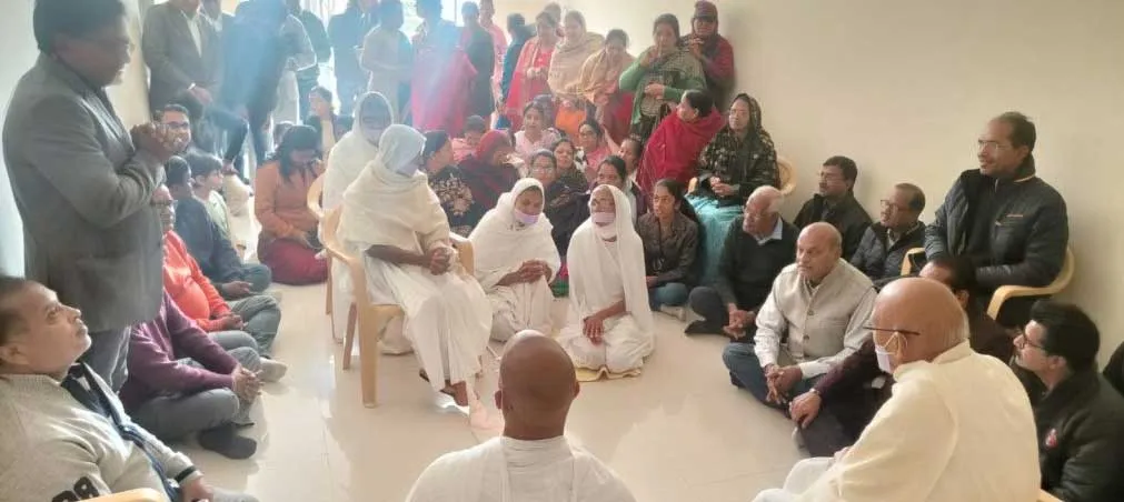 माँ साध्वी बेटा मुनि, दस साल बाद हुआ मिलन