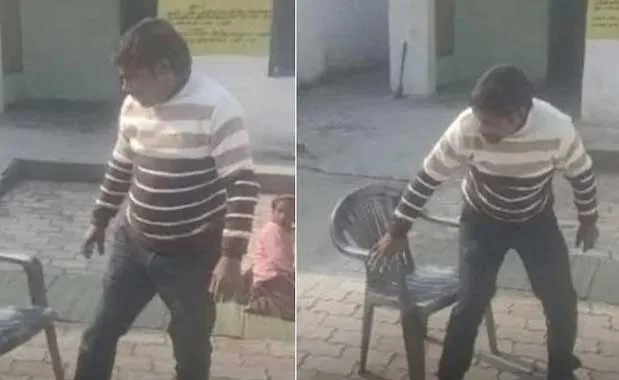 शराब पीकर स्कूल में पहुंचे हेडमास्टर, वीडियो वायरल हुआ तो…