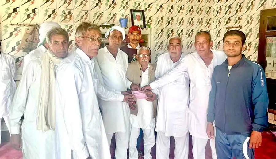 सराहनीय: मृत्युपरांत भोज की बजाय गौशाला में दान किए एक लाख