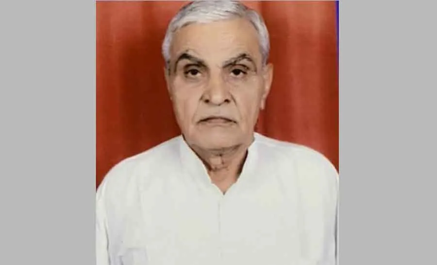 लोकतंत्र सैनानी चौधरी प्रताप सिंह का निधन