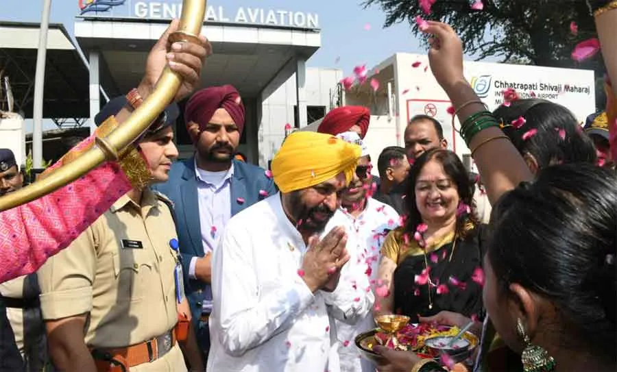 मुंबई दौरे पर सीएम भगवंत मान ने किया बड़ा ऐलान