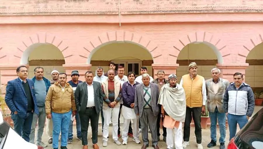 सिचाई विभाग से संबंधित ठेकेदारों का ऐलान