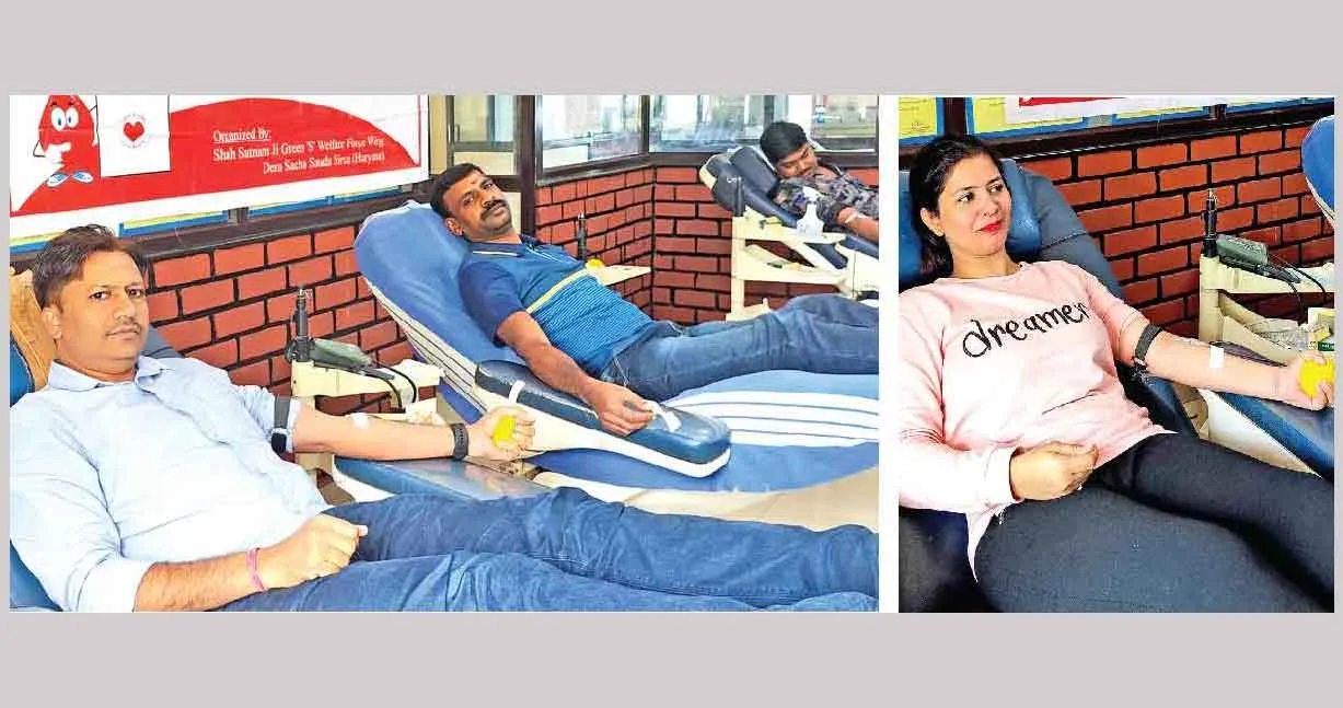 बैंगलुरू की साध-संगत ने किया 15 यूनिट रक्तदान