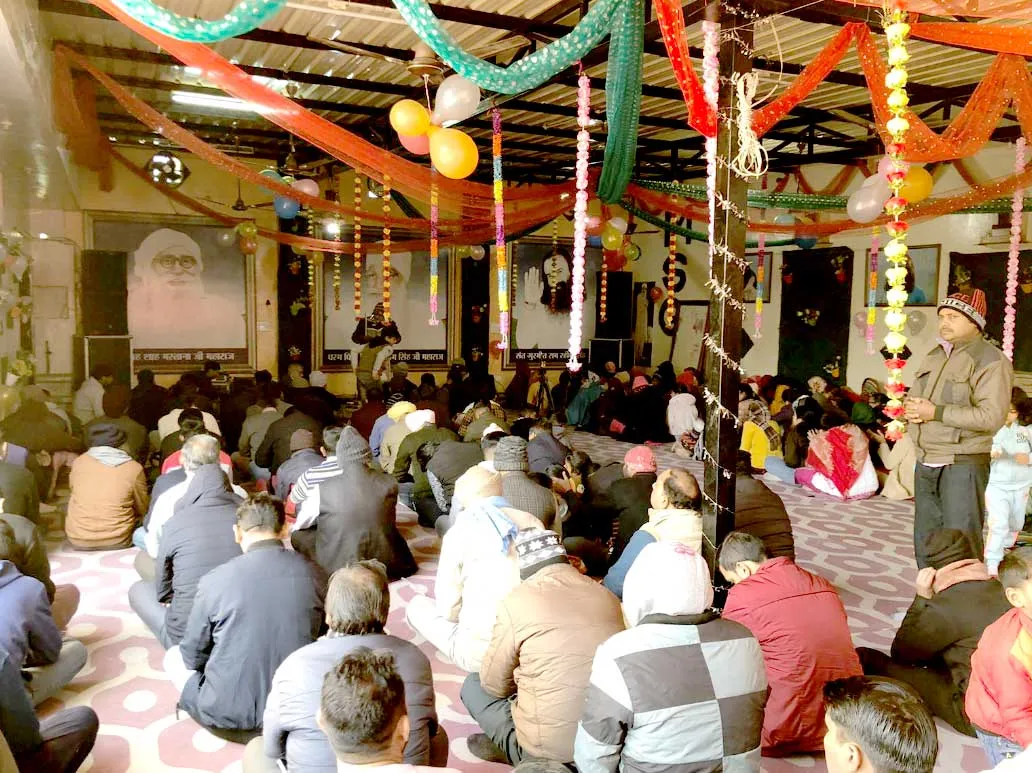 पावन अवतार माह के उपलक्ष्य में विशाल नामचर्चा का आयोजन