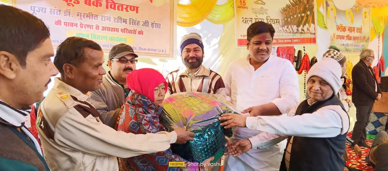 सेवादारों के अंदर सेवा का असीम जज्बा : राणा