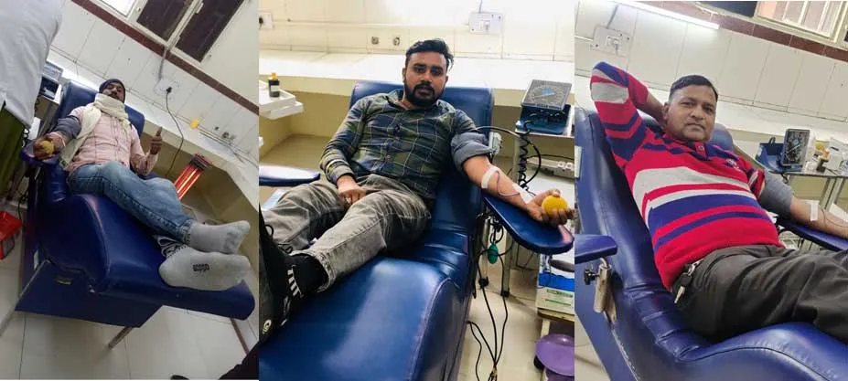डेरा श्रद्धालुओं ने रक्तदान कर बचाई महिला की जान